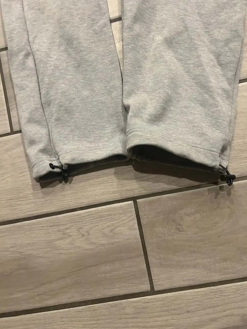 Nike Sportswear Tech Fleece Open-Hem Sweatpants 'Grey Heather/Black'